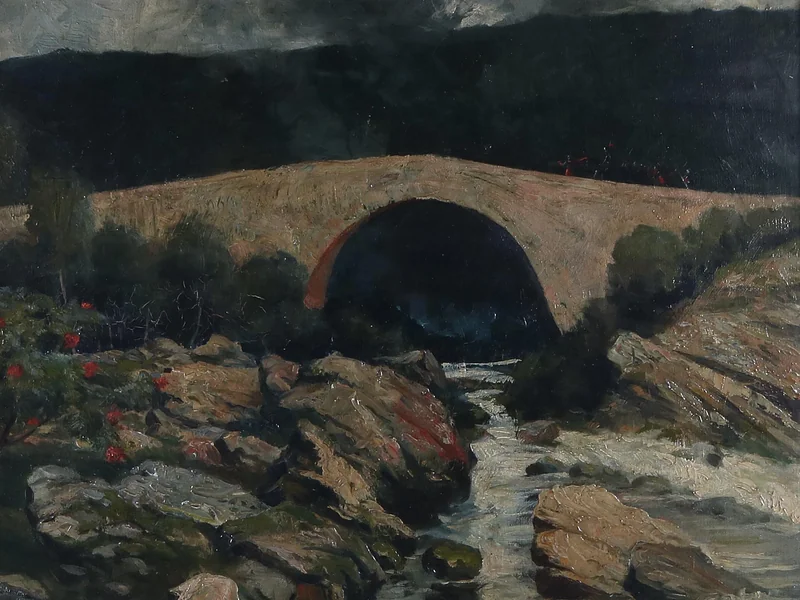 1878-Robert Fink - Il ponte